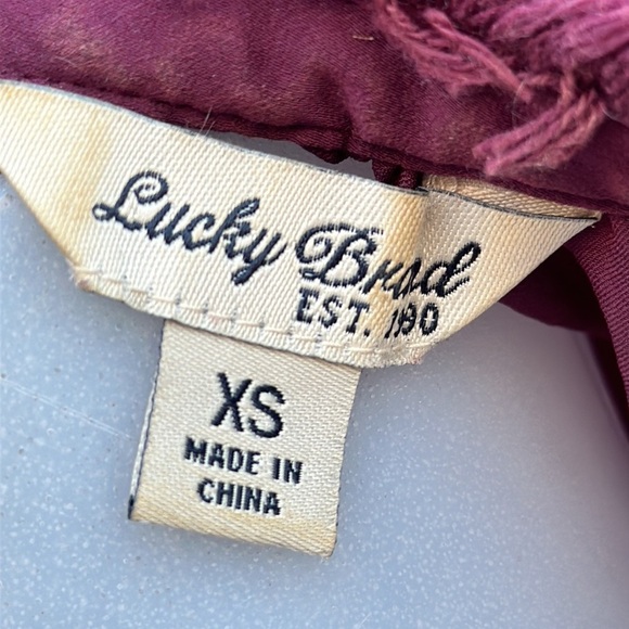 Lucky Brand Long Sleeve V-Neck Top Size XS - Picture 9 of 11